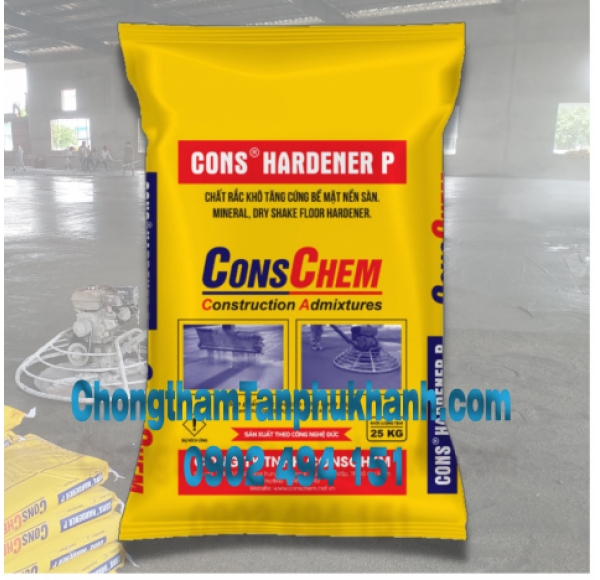 ConsHardener P Bột Xoa Nền, Tăng Cứng Bề Mặt Nền Sàn